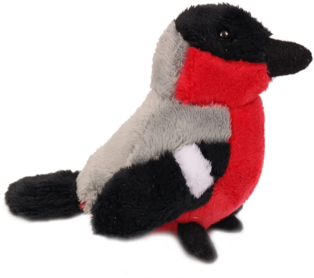PIA Soft Toys Pluche Knuffeldier Rode Vogel