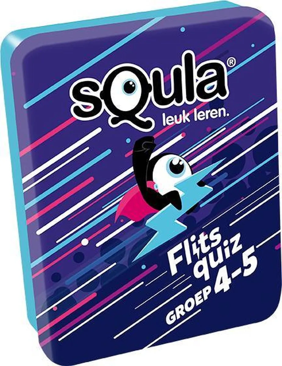 Identity Games Flitsquiz Educatief Kaartspel - 2-4 Spelers - Multicolor