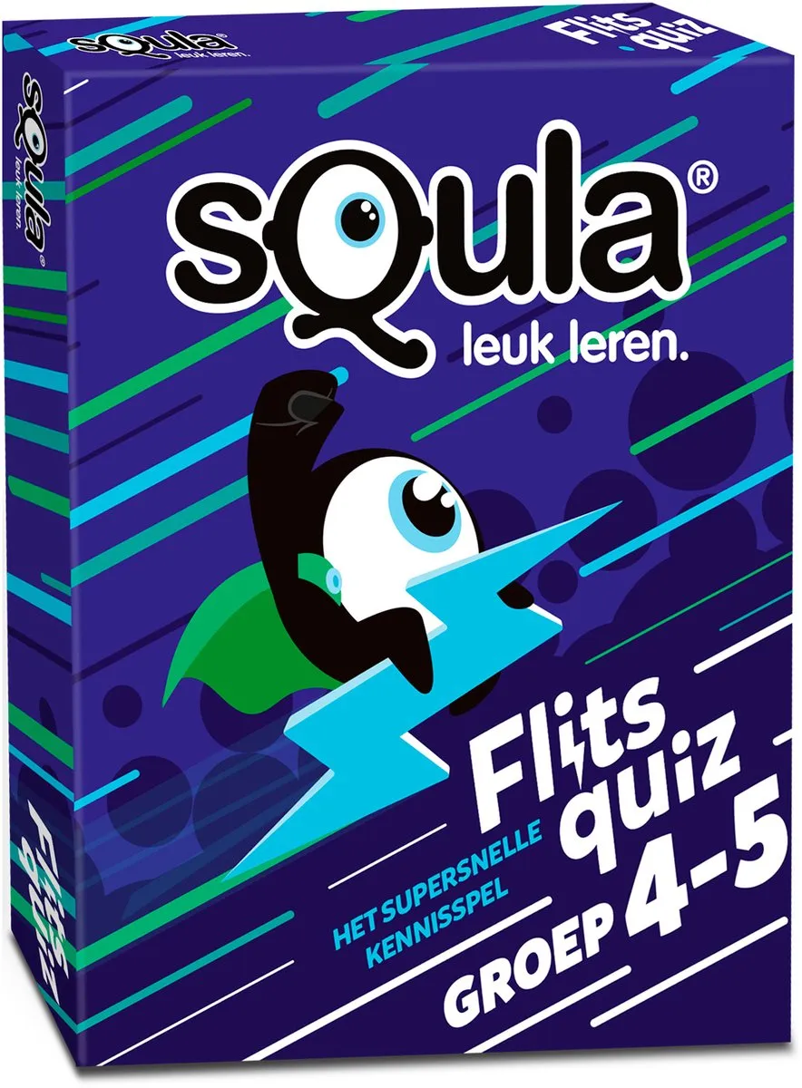 Identity Games Flitsquiz Educatief Kaartspel - 2-4 Spelers - Multicolor