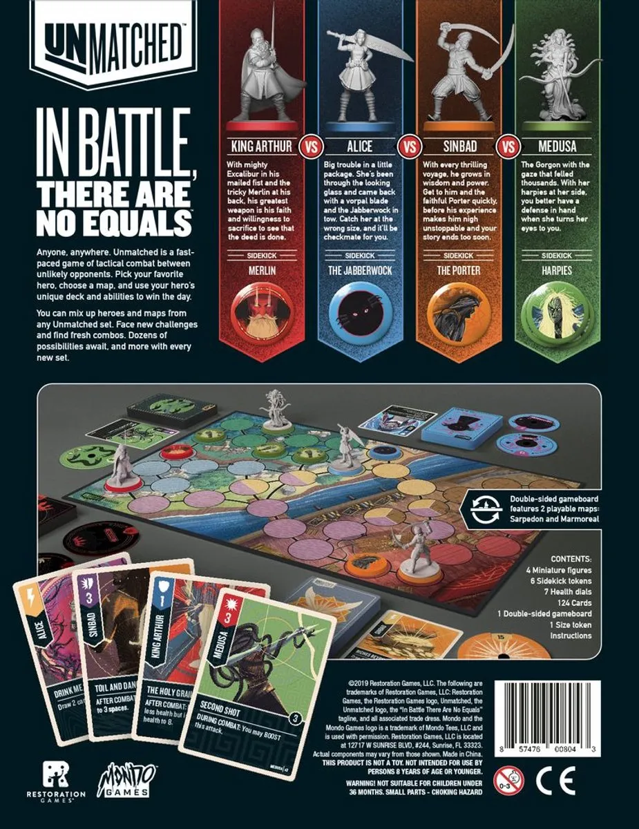 Unmatched: Battle of Legends Vol 1 - Engelstalige uitgave