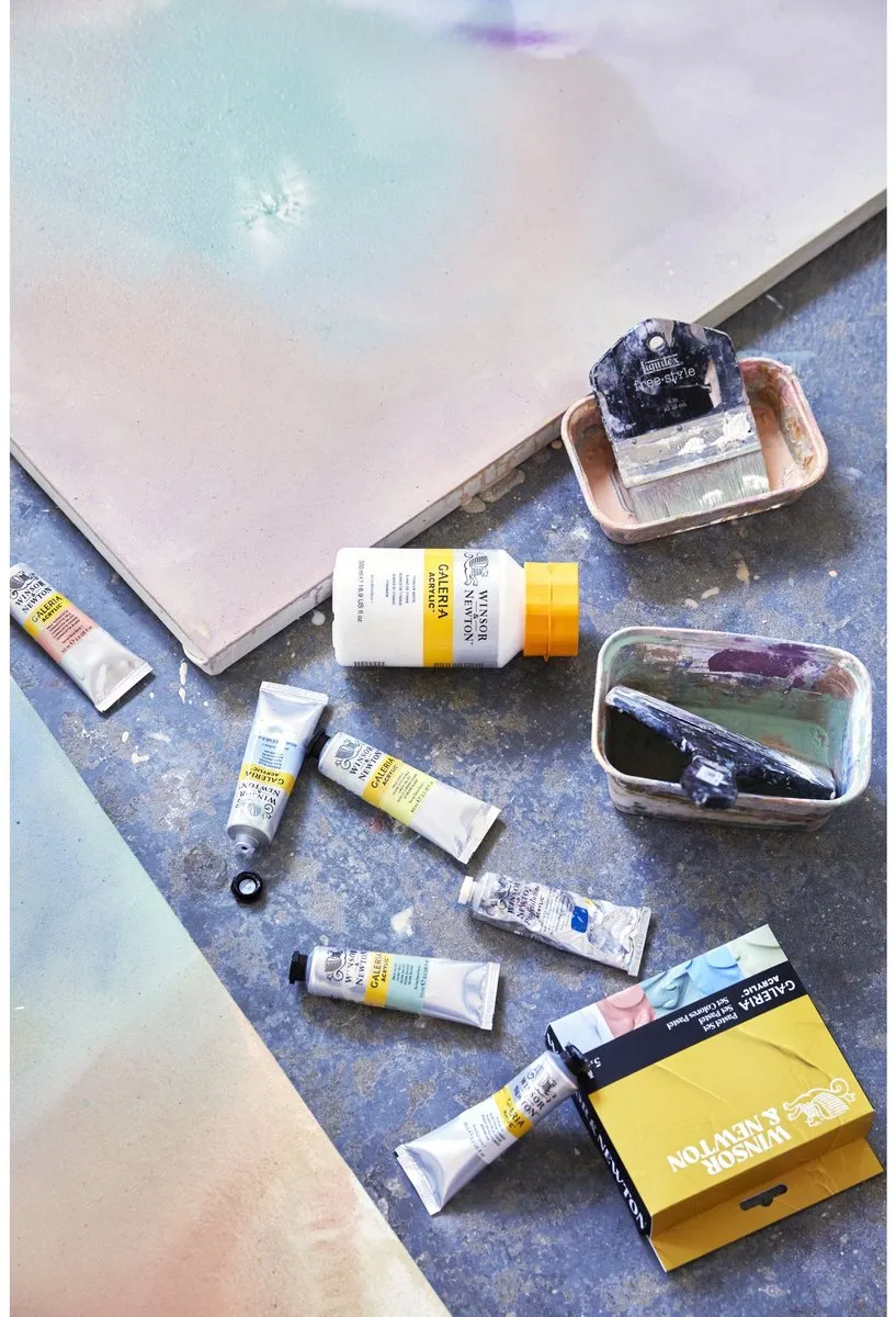 Winsor & Newton Galeria Acrylverf Pastel Set 5x60ml