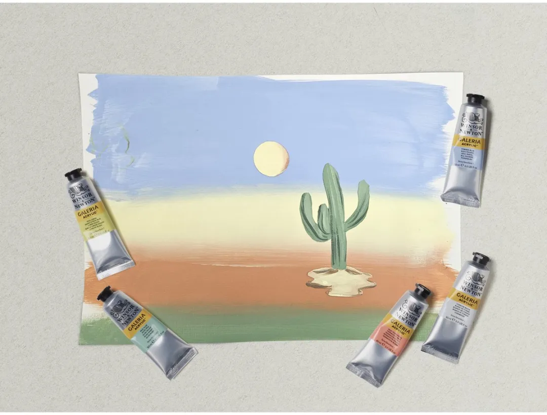 Winsor & Newton Galeria Acrylverf Pastel Set 5x60ml