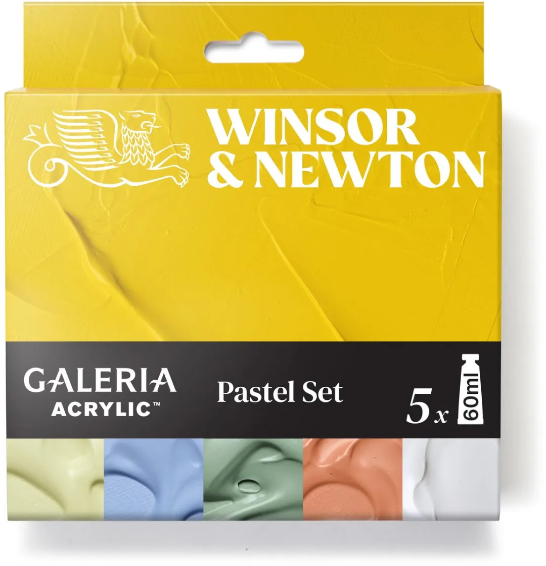 Winsor & Newton Galeria Acrylverf Pastel Set 5x60ml