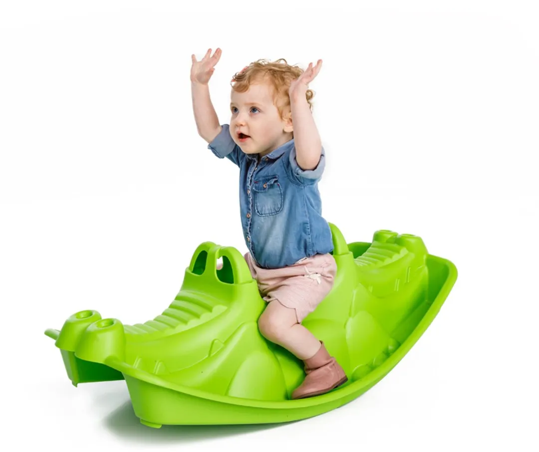 Paradiso Toys Schommelwip Crocodile T02319 - Groen - afbeelding 6 van 6