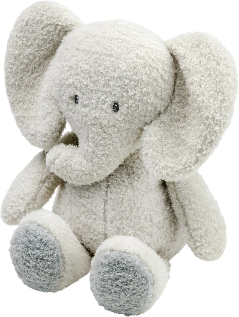 Nattou Teddy Knuffel Olifant 30cm - Grijs