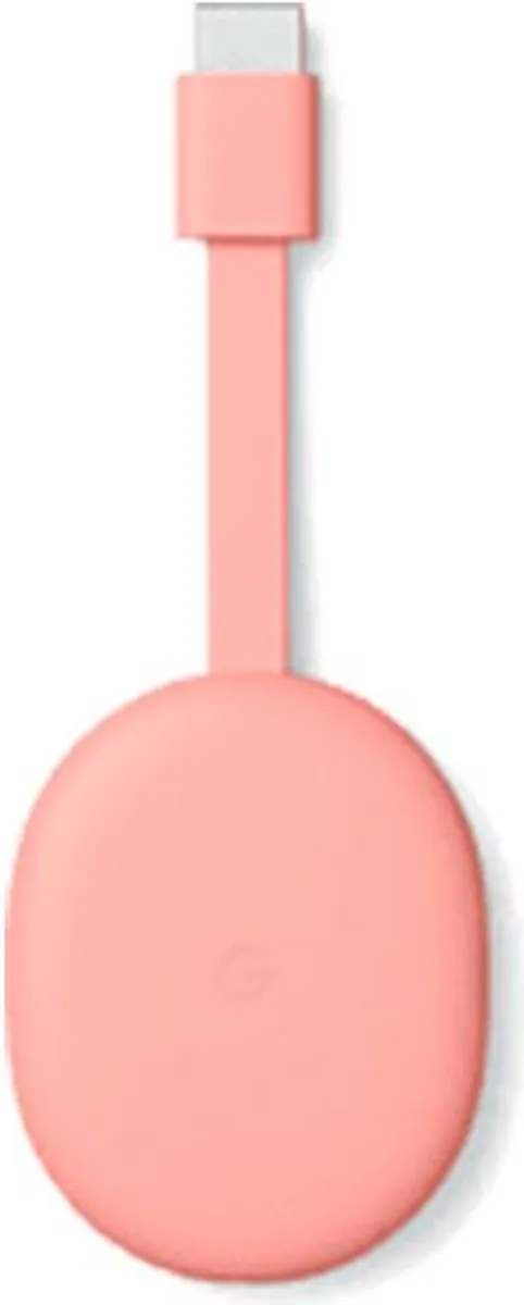 Google Chromecast met Google TV 4K - Sunrise Pink