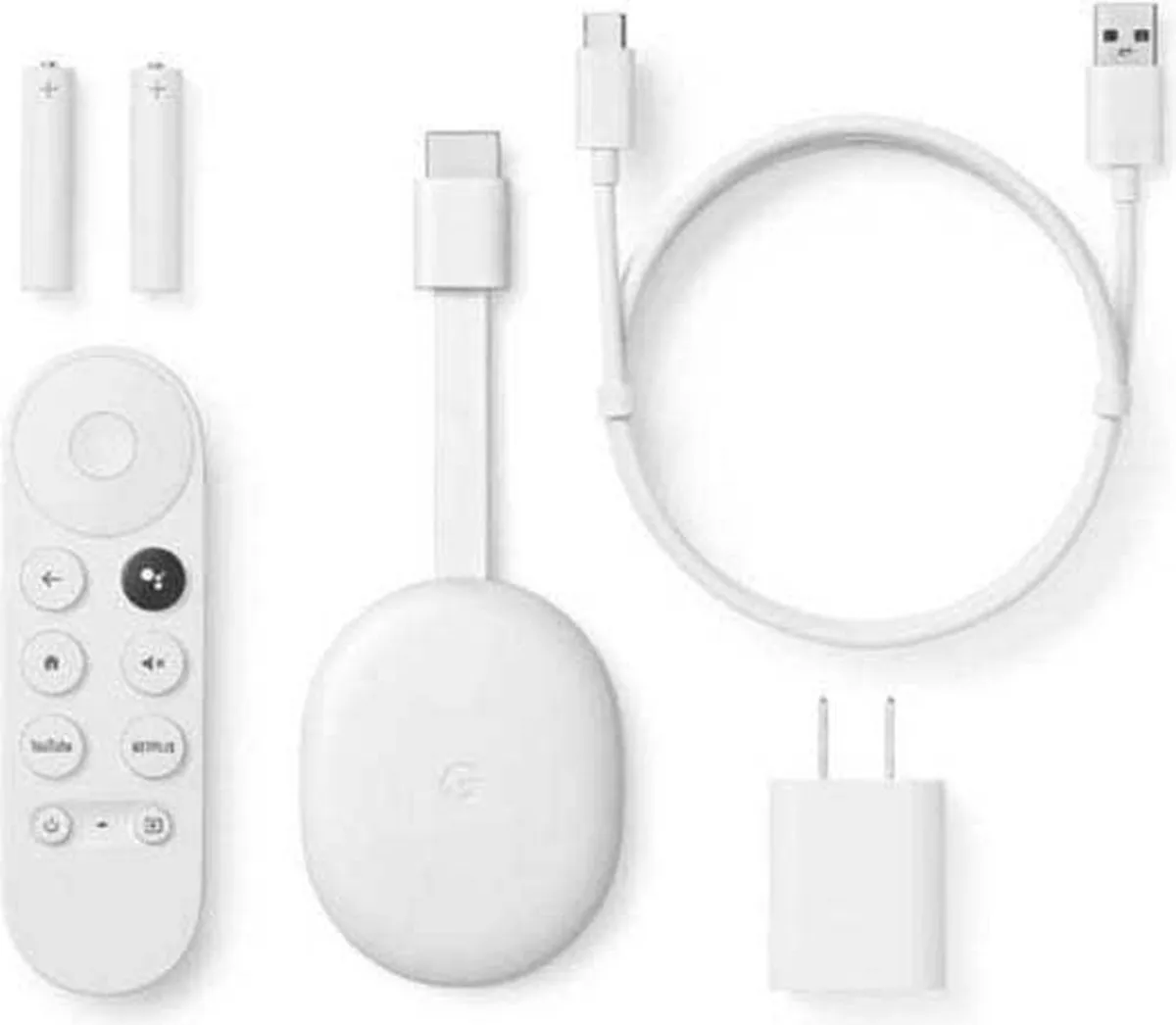 Google Chromecast met Google TV 4K - Sunrise Pink