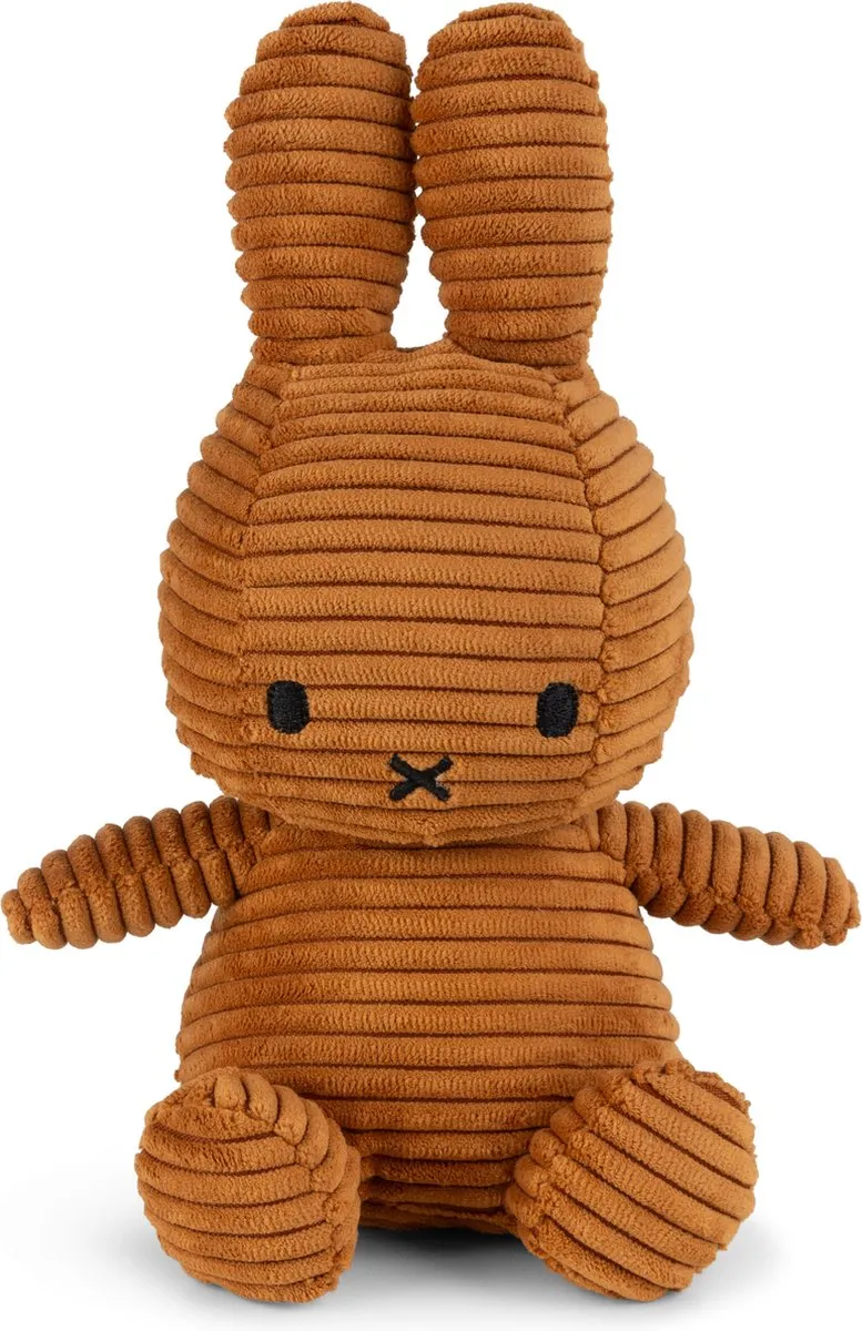 International Bon Ton Toys Nijntje Corduroy Knuffel Cinnamon 23cm