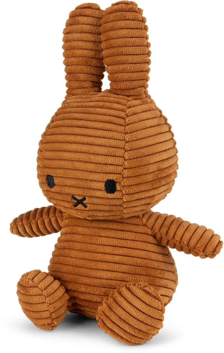 International Bon Ton Toys Nijntje Corduroy Knuffel Cinnamon 23cm