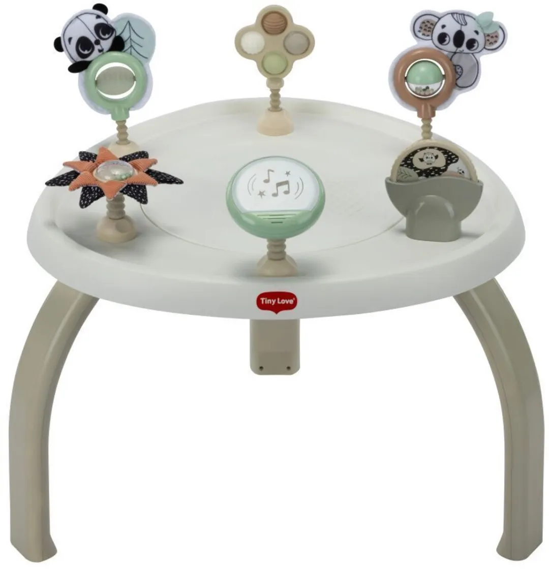 Tiny Love 4-in-1 Jump & Play Activiteitencentrum - Black & White - afbeelding 6 van 6