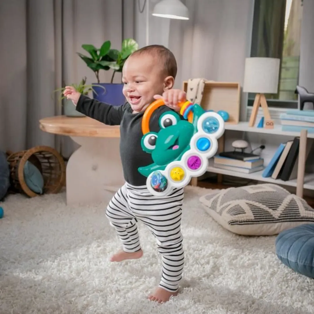 Baby Einstein Rammelaar Busy Bubbles - Groen - afbeelding 6 van 6