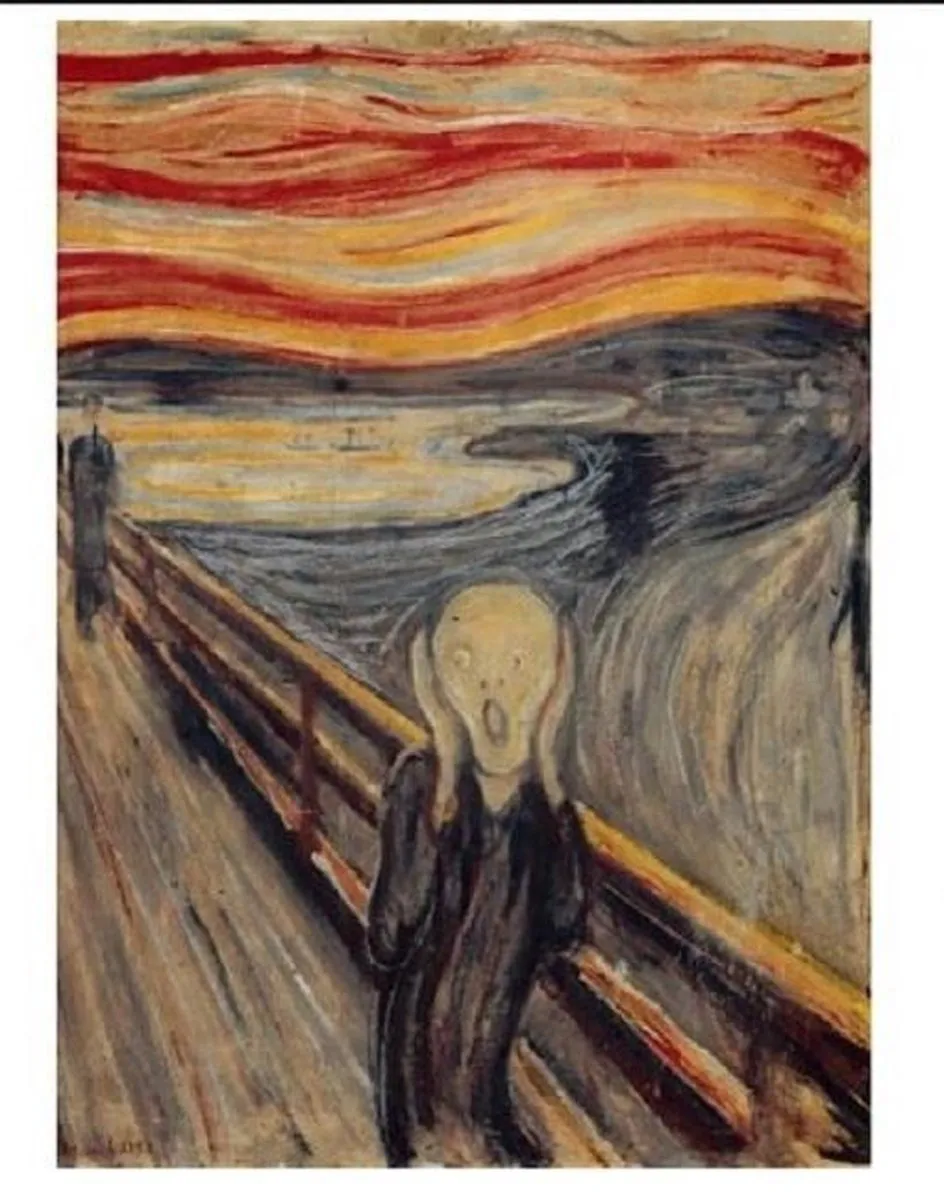 Piatnik The Scream 1000 Puzzeldelen