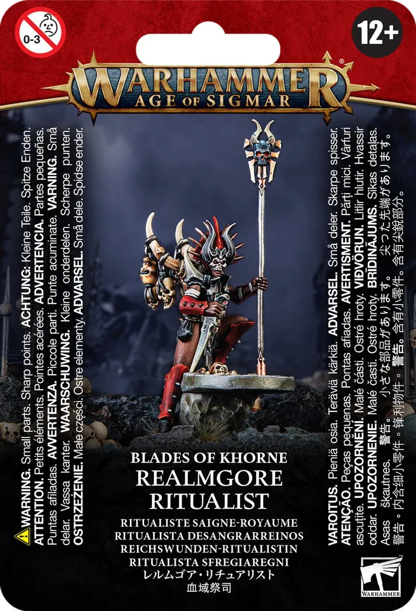 Games Workshop Blades of Khorne Realmgore Ritualist