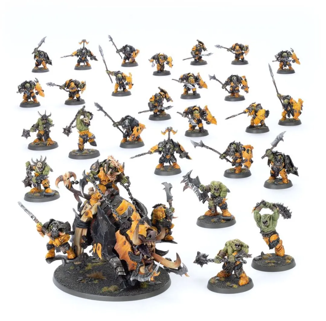 Games Workshop Warhammer Age of Sigmar Ironjawz Wrekkamob Battleforce 27 Onderdelen