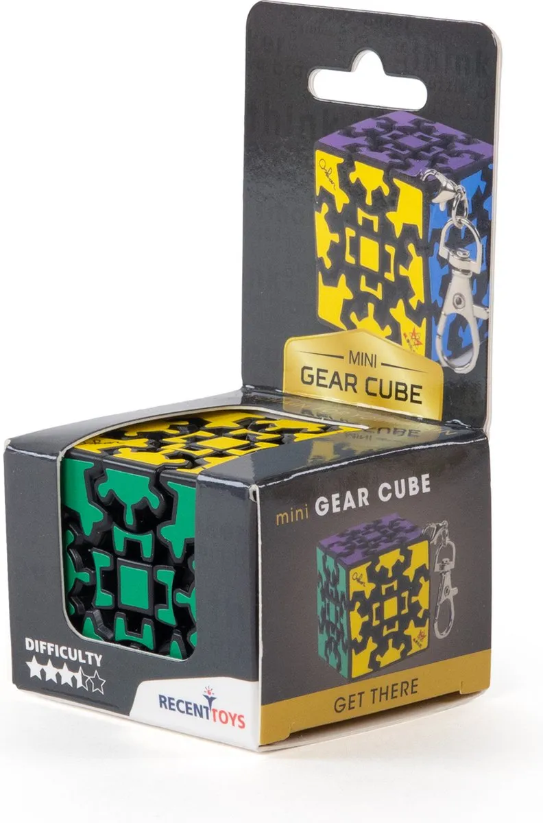 Recent Toys Mini Gear Cube Sleutelhanger