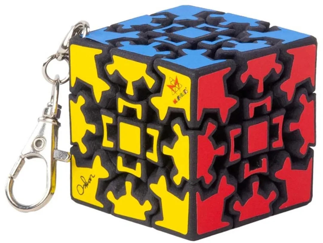 Recent Toys Mini Gear Cube Sleutelhanger - Behendigheidsspel M5153
