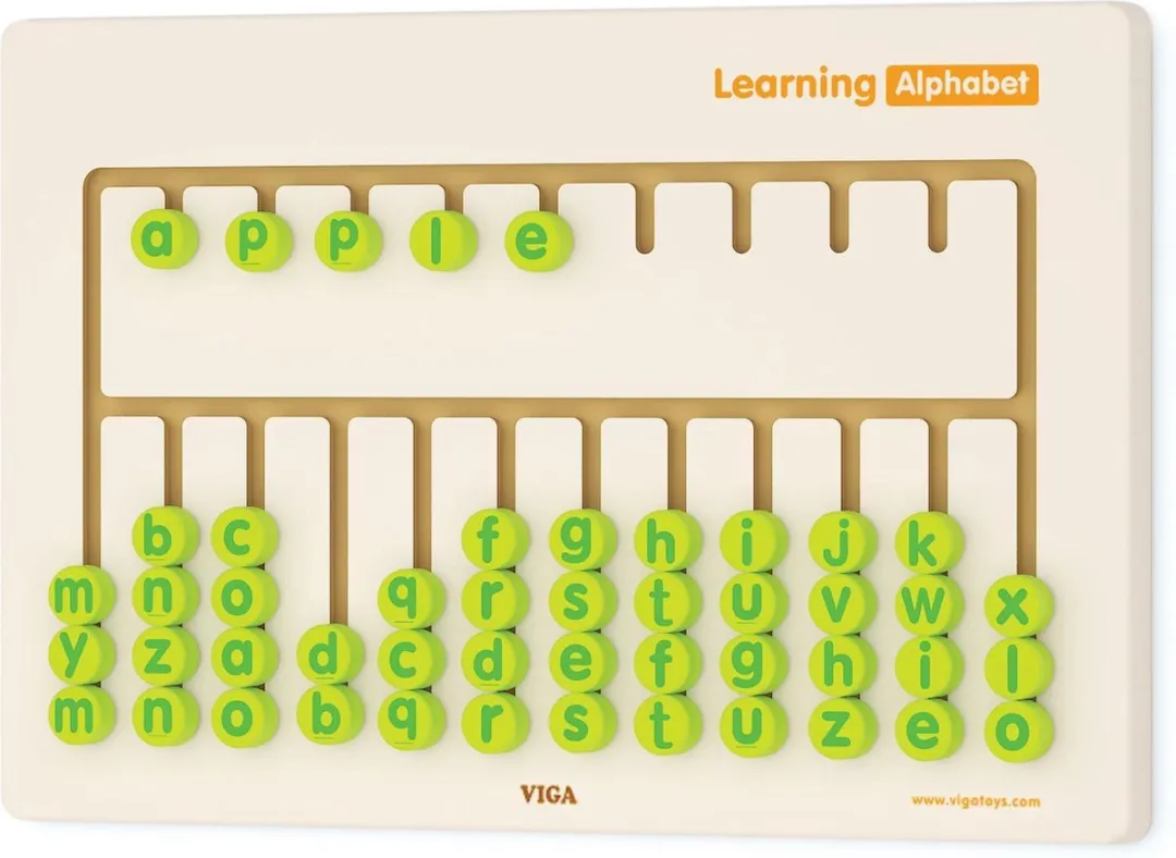Viga Toys Wand-Muurspel Alfabet 50674