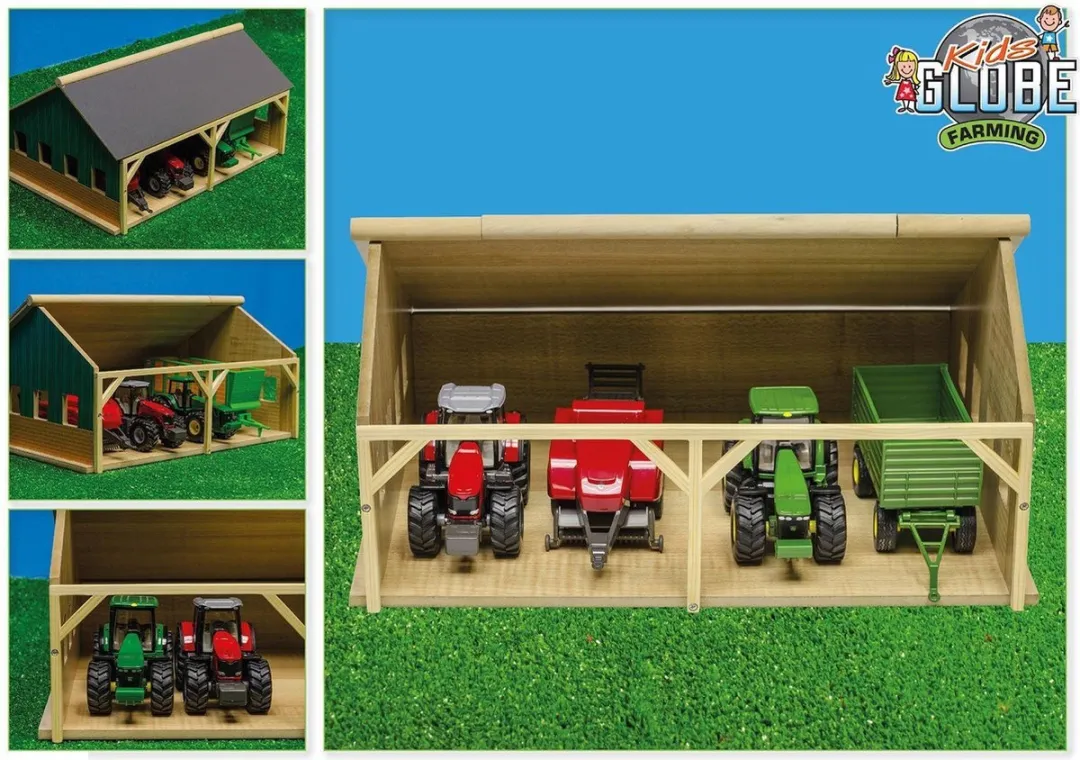 Kids Globe Landbouwloods 1:50 - 4 Meubels - Groen - afbeelding 6 van 6
