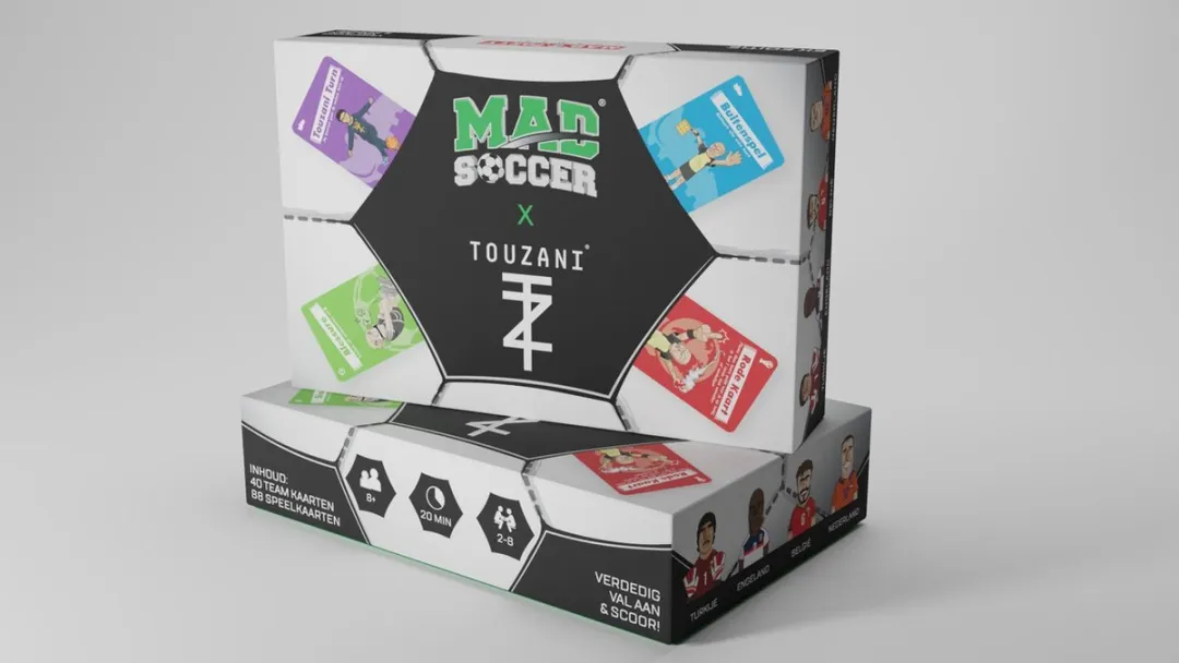 Mad Party Games MadSoccer Touzani Gezelschapsspel - 2-8 Spelers