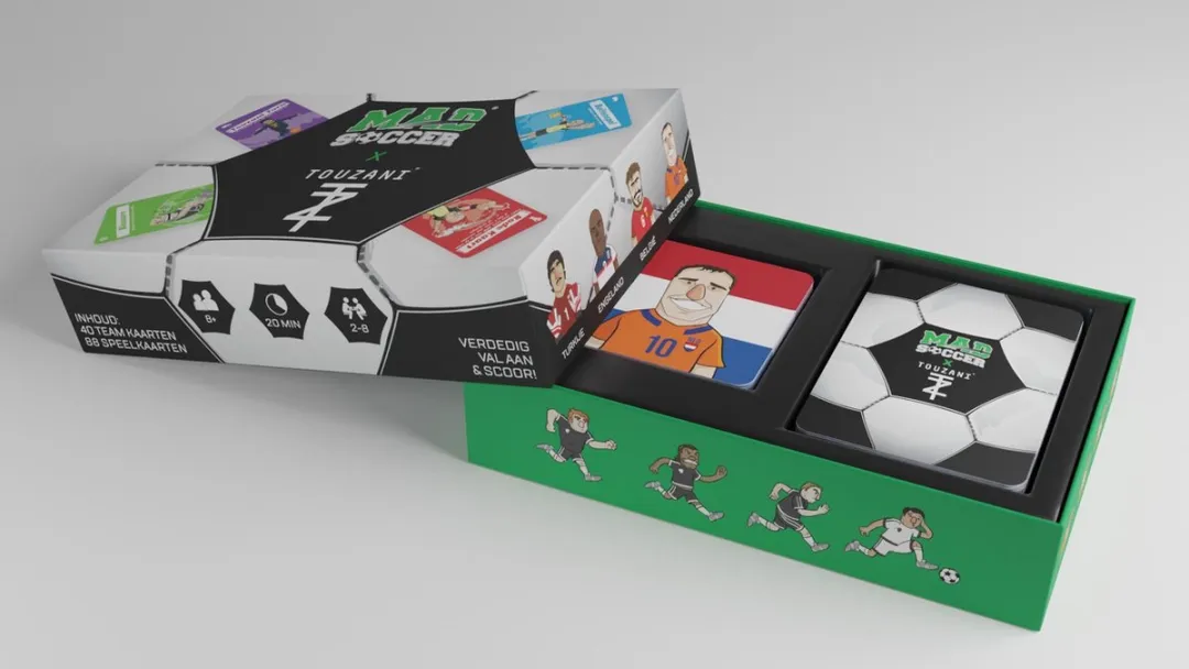 Mad Party Games MadSoccer Touzani Gezelschapsspel - 2-8 Spelers