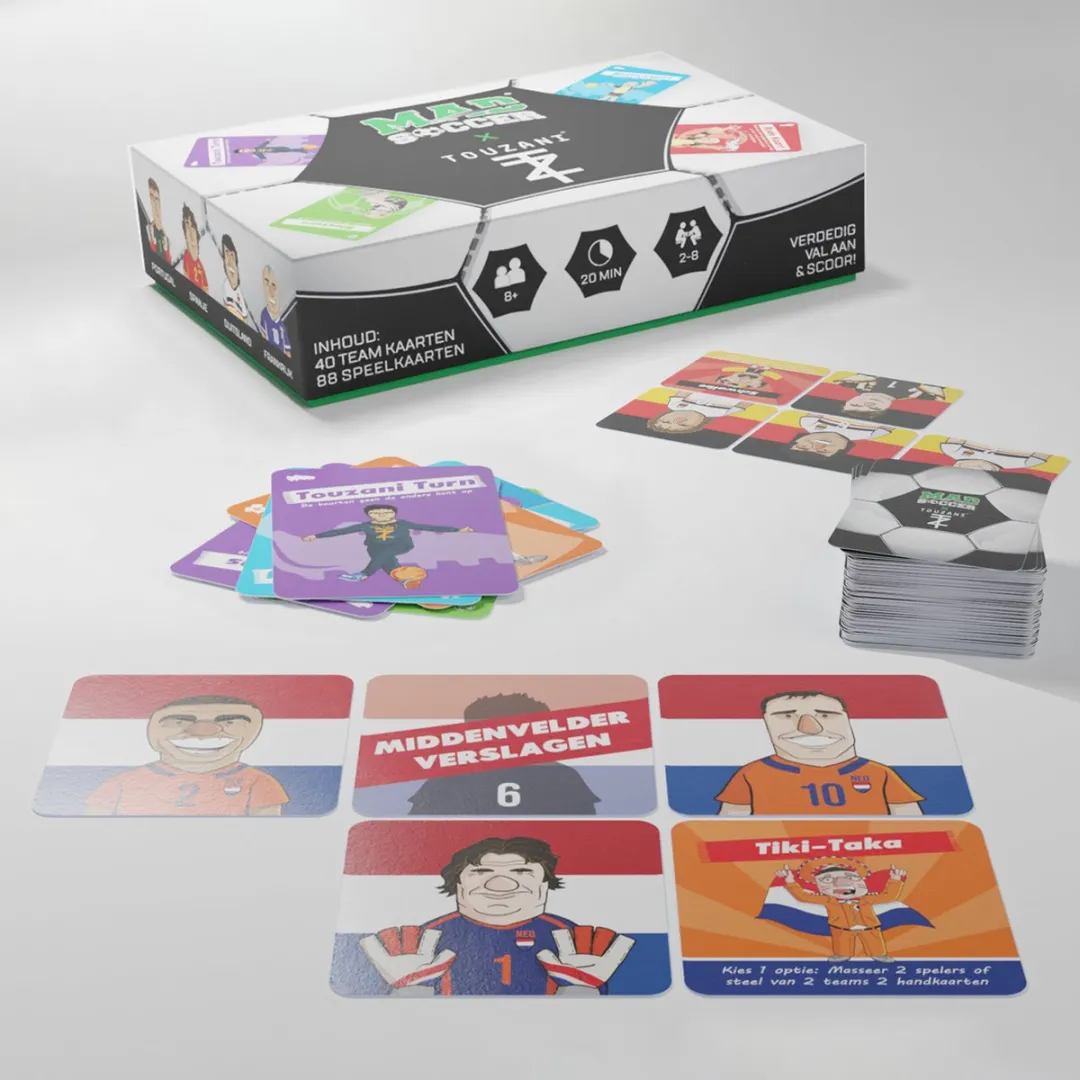 Mad Party Games MadSoccer Touzani Gezelschapsspel