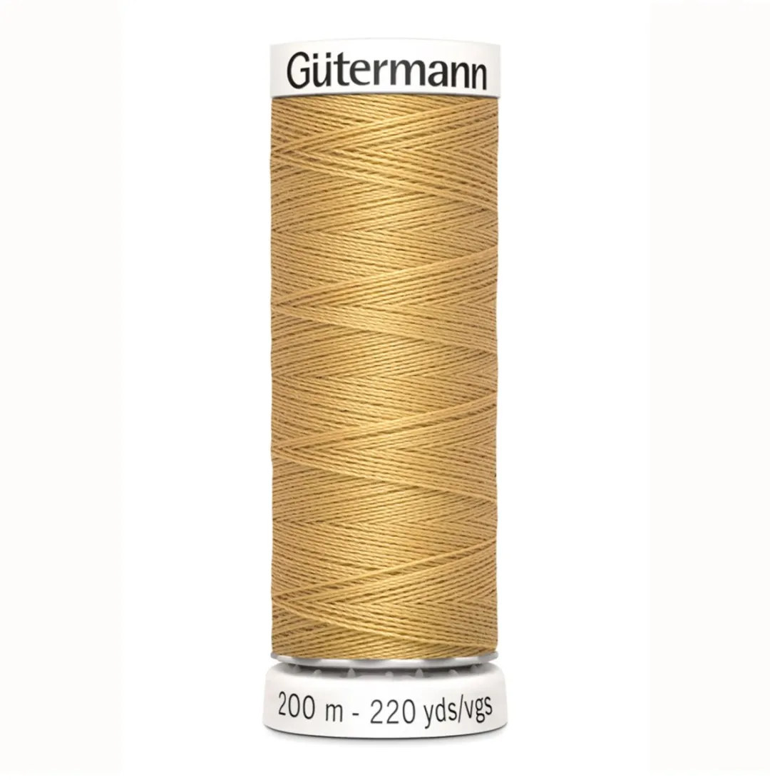 Gutermann Polyester Naaigaren 200m - Geel