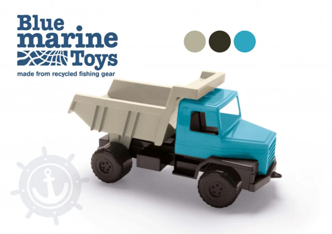 Dantoy Dumper 4920 - Zwart/Blauw/Wit
