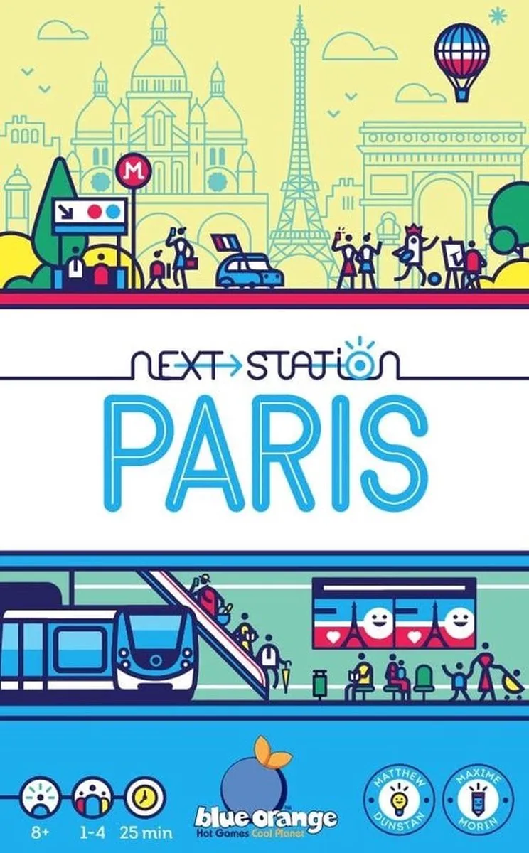 Geronimo Games Next Station Paris Kaartspel 02699