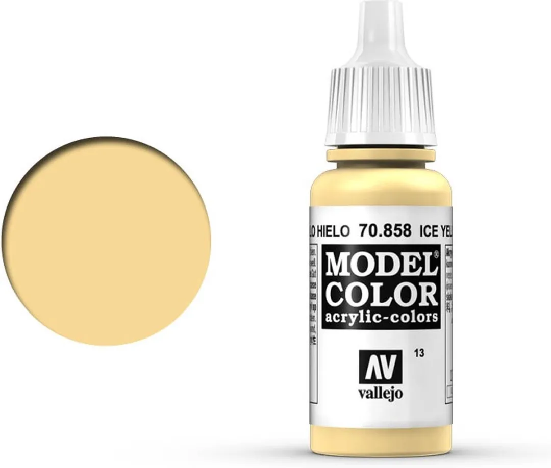Vallejo Model Color Ice Yellow Acrylverf 17ml