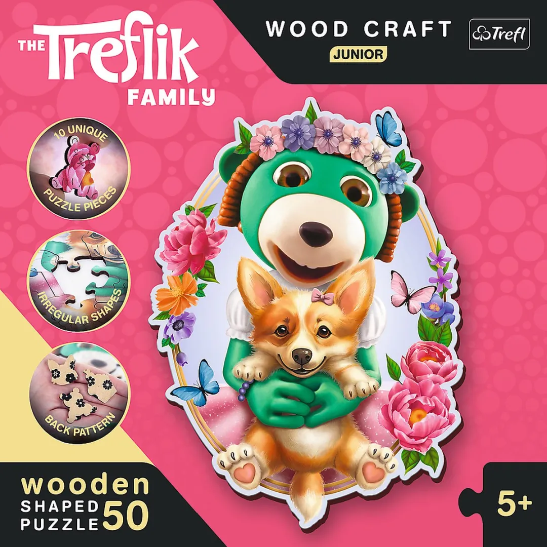 Trefl Hout Ambacht Junior Puzzle 1000 Stuks - Multicolor