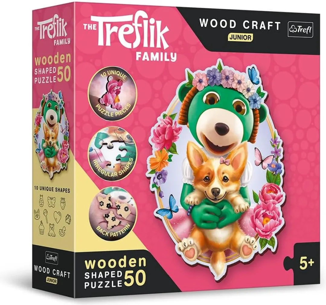 Trefl Hout Ambacht Junior Puzzle 1000 Stuks - Multicolor