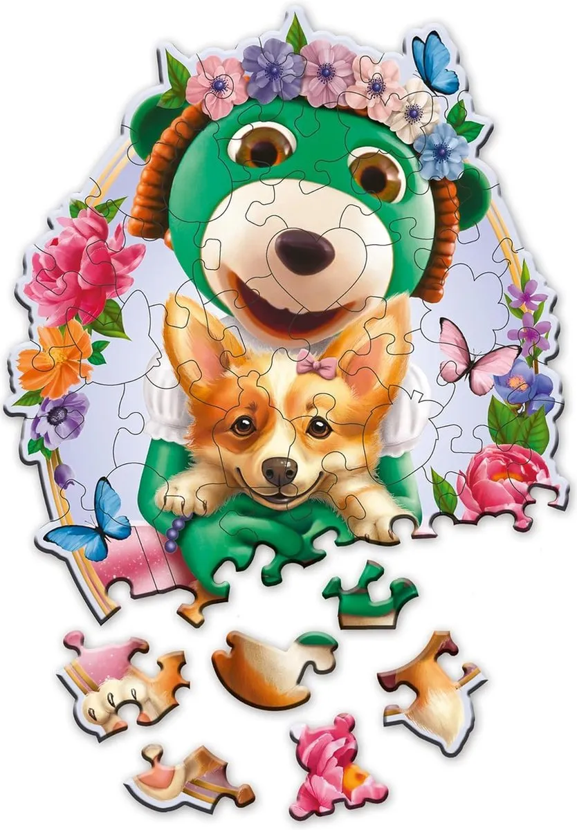 Trefl Hout Ambacht Junior Puzzle 1000 Stuks - Multicolor