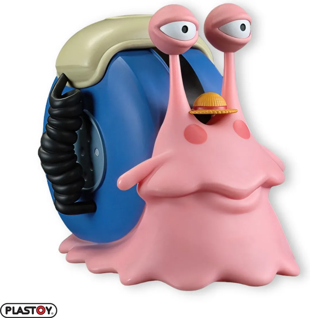 Plastoy One Piece Den Den Mushi Spaarpot - Veelkleurig