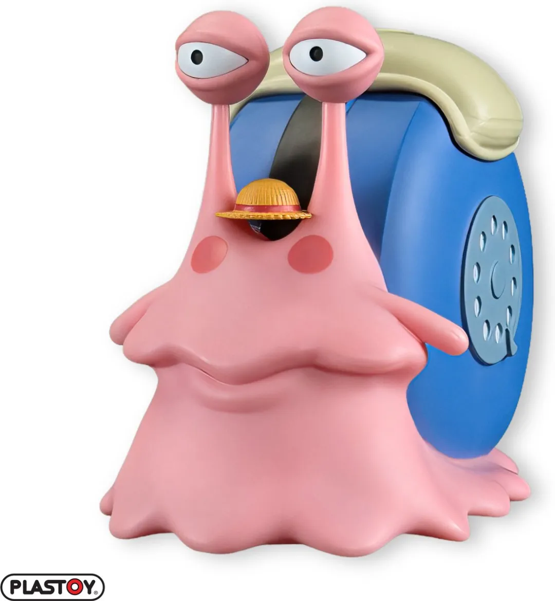 Plastoy One Piece Den Den Mushi Spaarpot - Veelkleurig