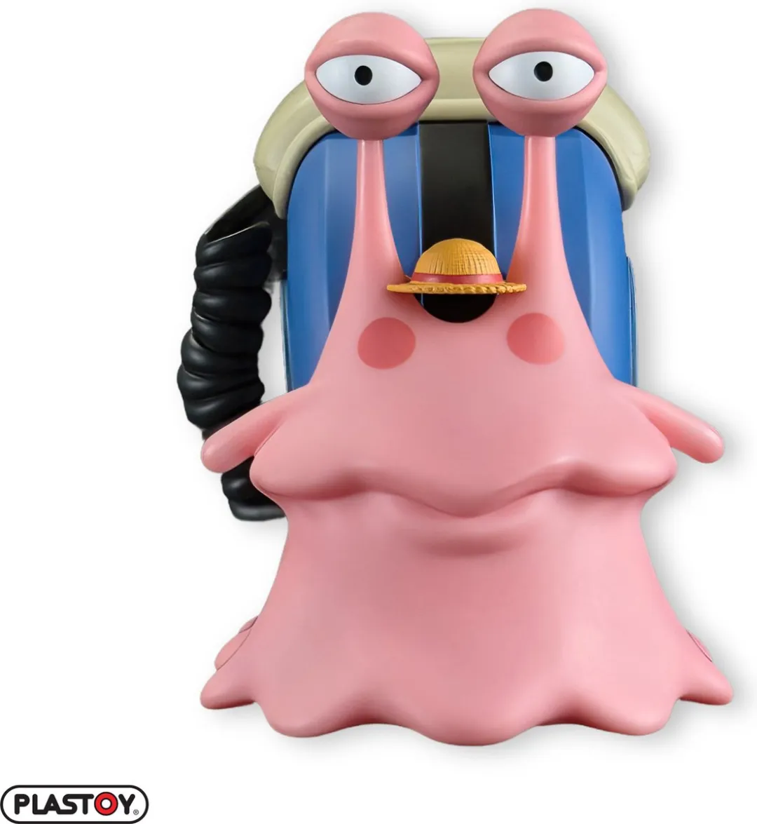 Plastoy One Piece Den Den Mushi Spaarpot - Veelkleurig