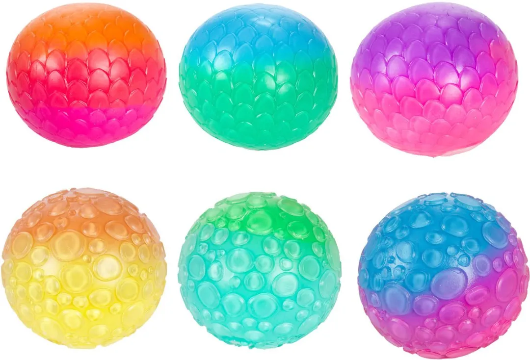 Toi-Toys Knijpbal - 12cm - Multicolor - afbeelding 2 van 3