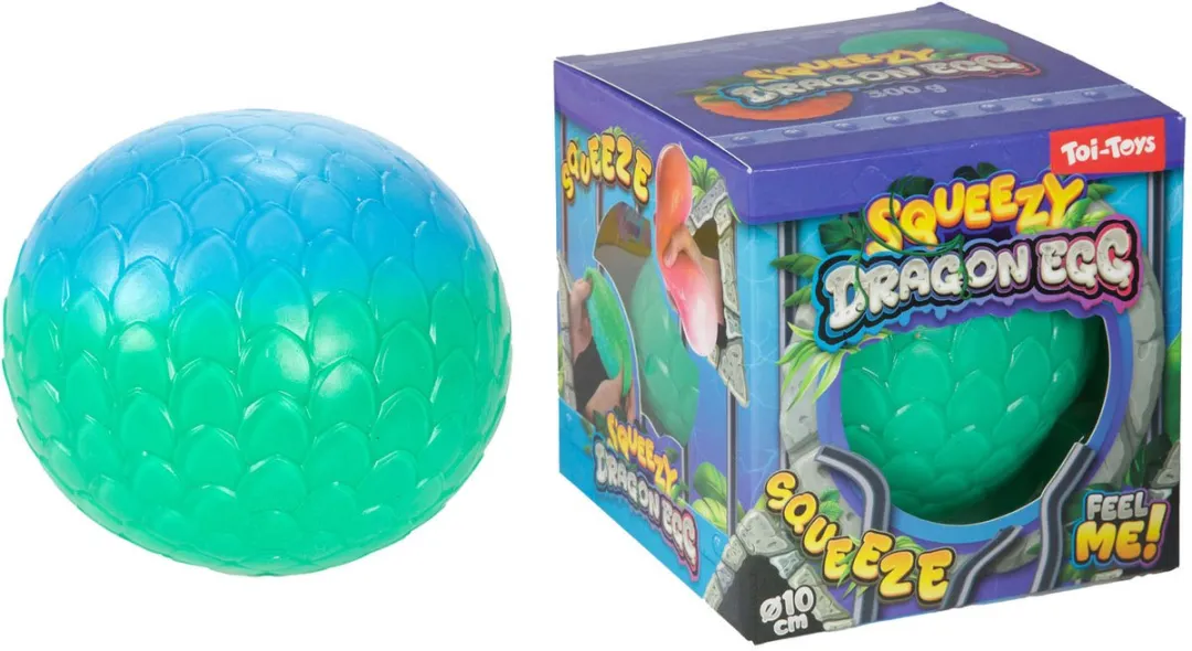 Toi-Toys Knijpbal - 12cm - Multicolor - afbeelding 3 van 3