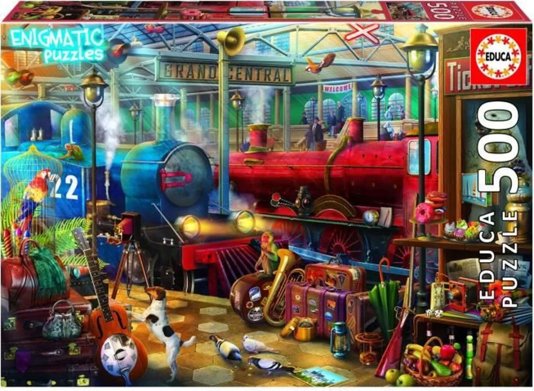 Educa Legpuzzel Treinstation 500 Stuks