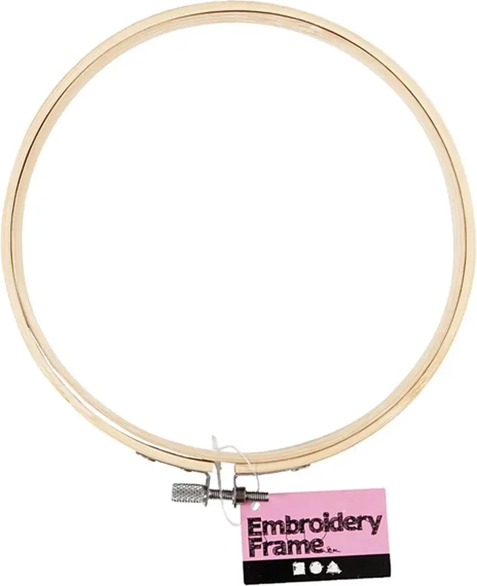 Creativ Company Houten Borduurring 15cm