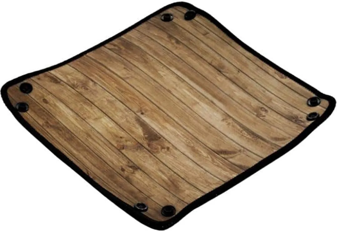 Geronimo Games Dice Tray Houttextuur
