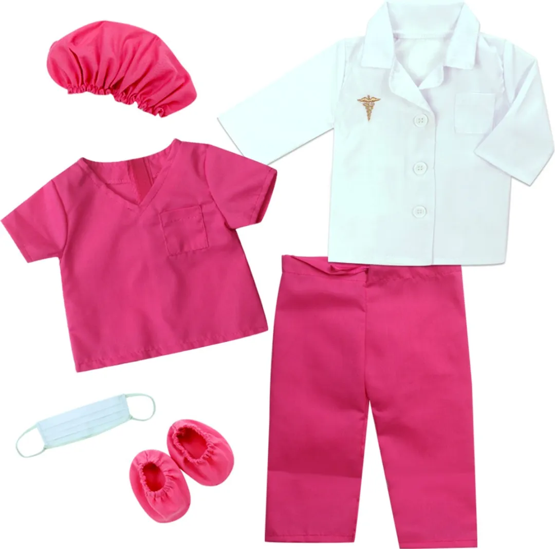 Sophia's by Teamson Kids Dokter Outfit DRDSS-FS-UPC