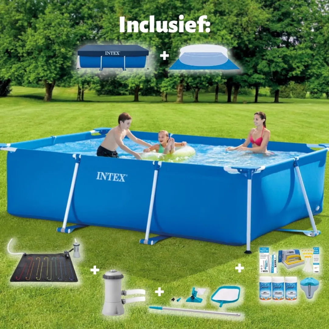 Intex Frame Zwembad 300x200x75cm Blauw