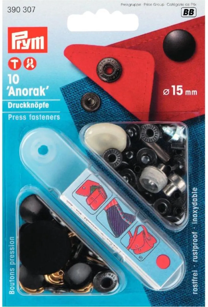 Prym Anorak Drukknopen 15mm