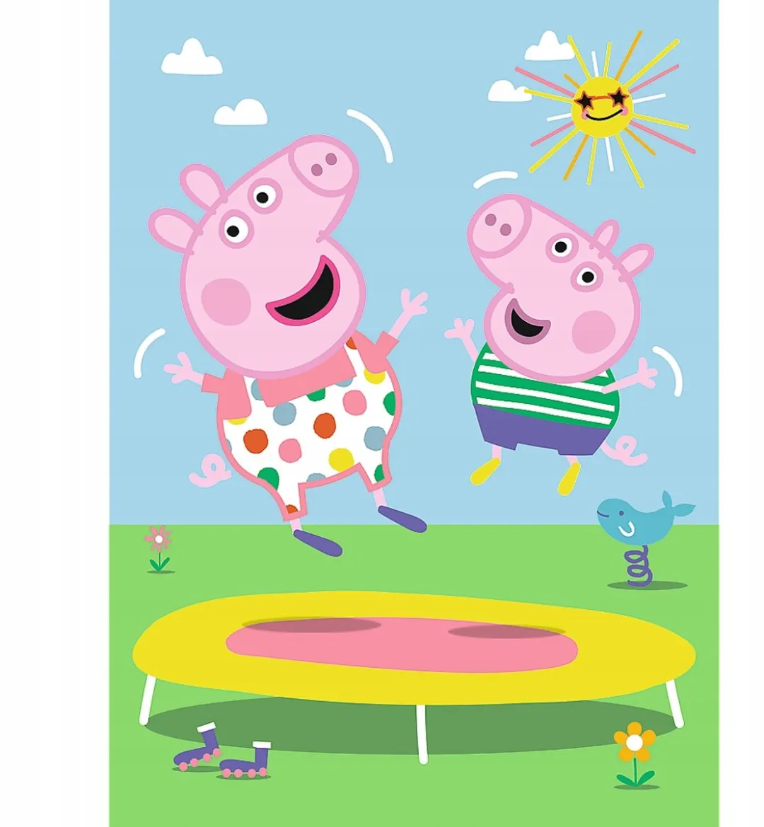 Trefl Peppa Pig Puzzel 20 Stuks - Roze