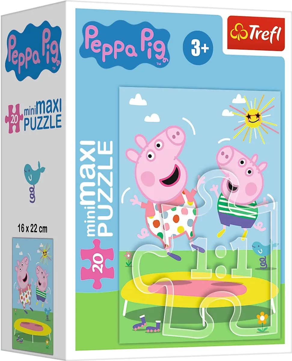 Trefl Peppa Pig Puzzel 20 Stuks