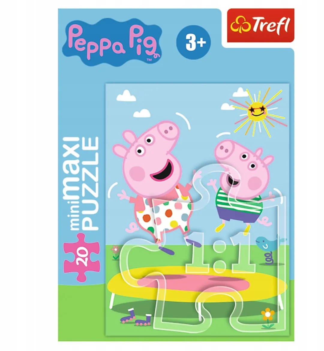 Trefl Peppa Pig Puzzel 20 Stuks - Roze