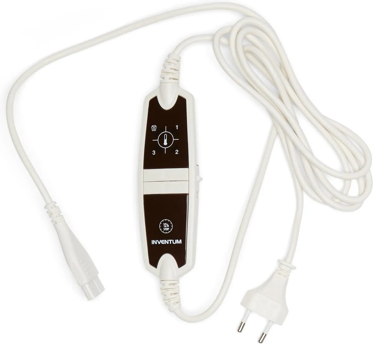 Inventum HN1312V Elektrische Onderdeken 150x80cm - 4 Warmtestanden - Wit/Blauw