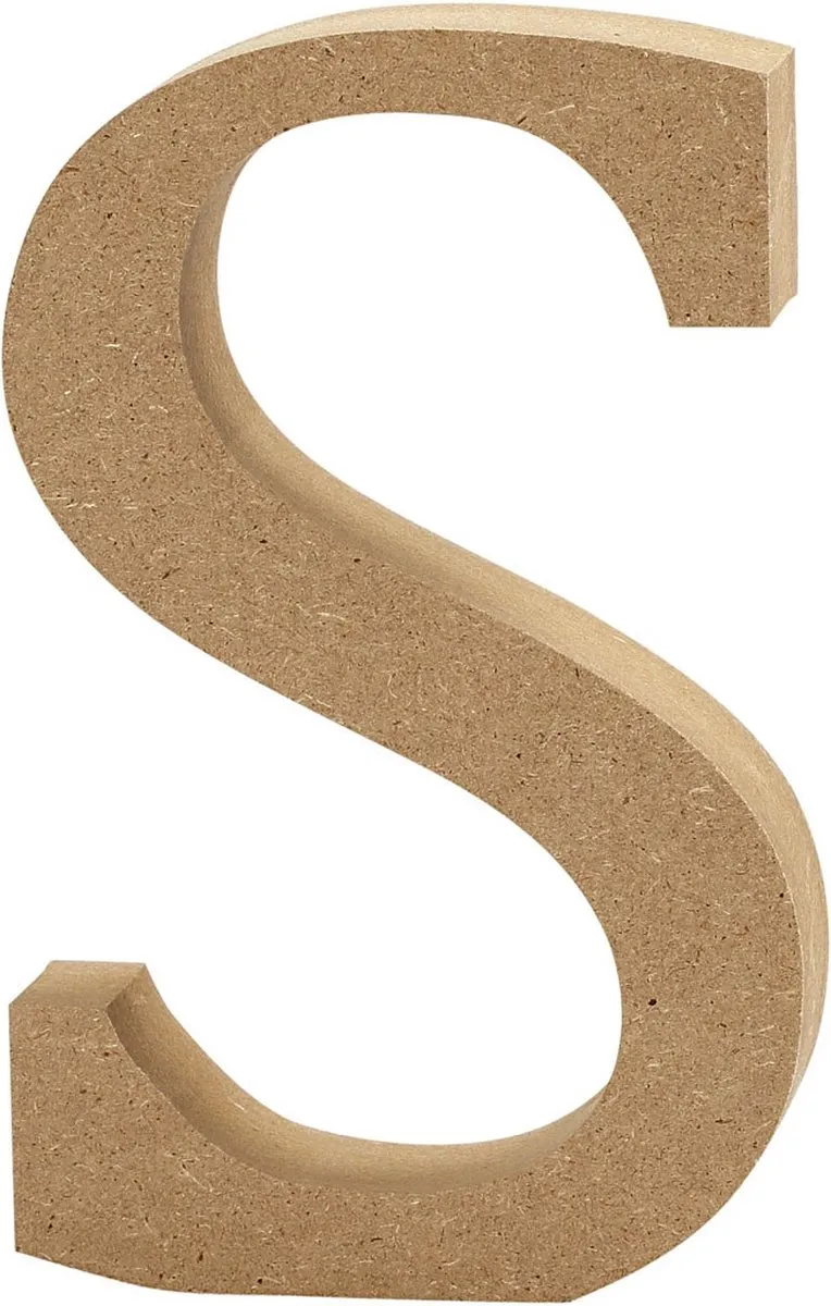 Creativ Company MDF Hoofdletter S 13cm
