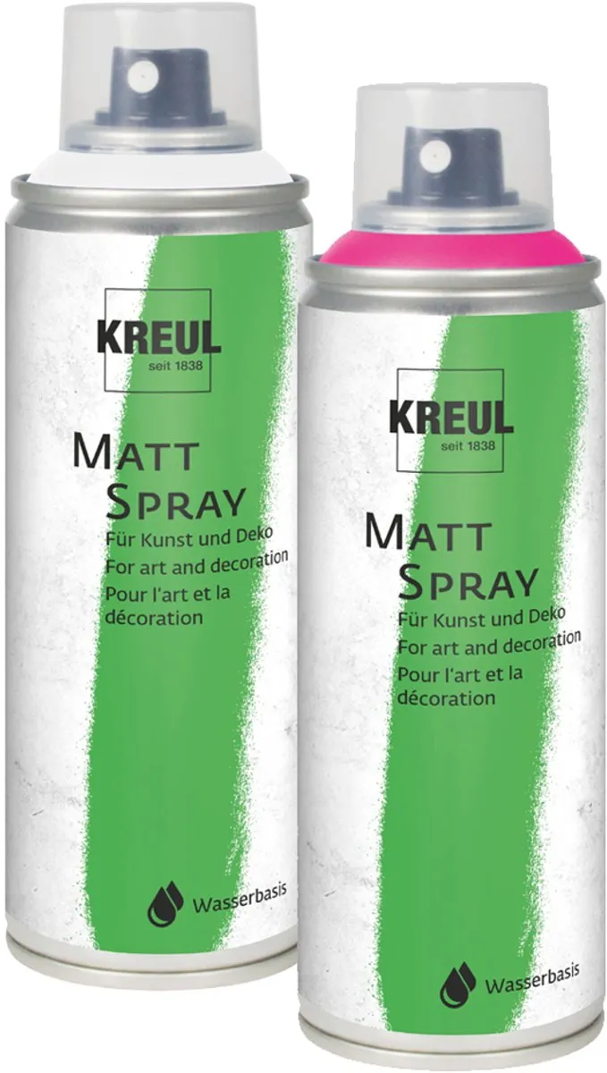 Kreul 76326 Spuitverf Grijs 200ml