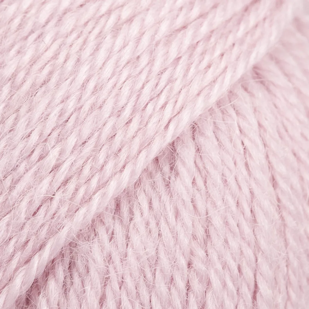 Drops Alpaca Uni Colour Wol Garen 3112 Zacht roze